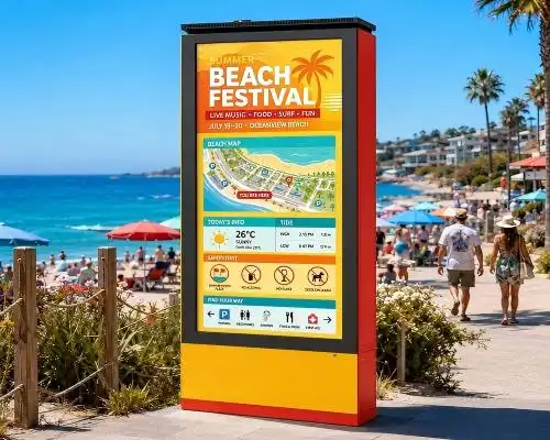 What are the heat dissipation methods and operating principles of outdoor display advertising?